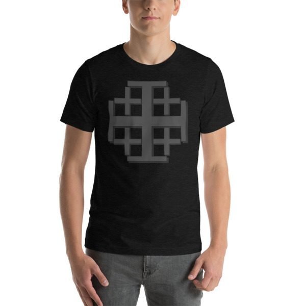 Jerusalem Cross - Men's Blackout Edition