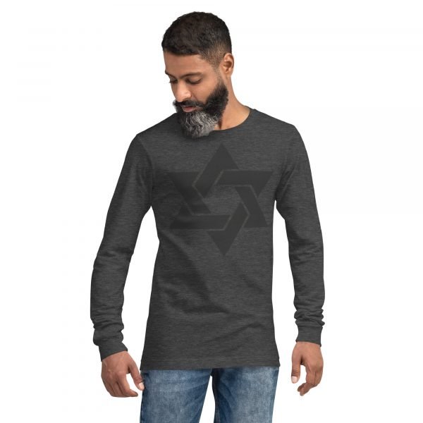 Star of David - Unisex Long Sleeve Tee - Image 10