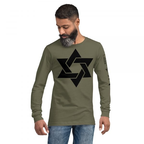 Star of David - Unisex Long Sleeve Tee