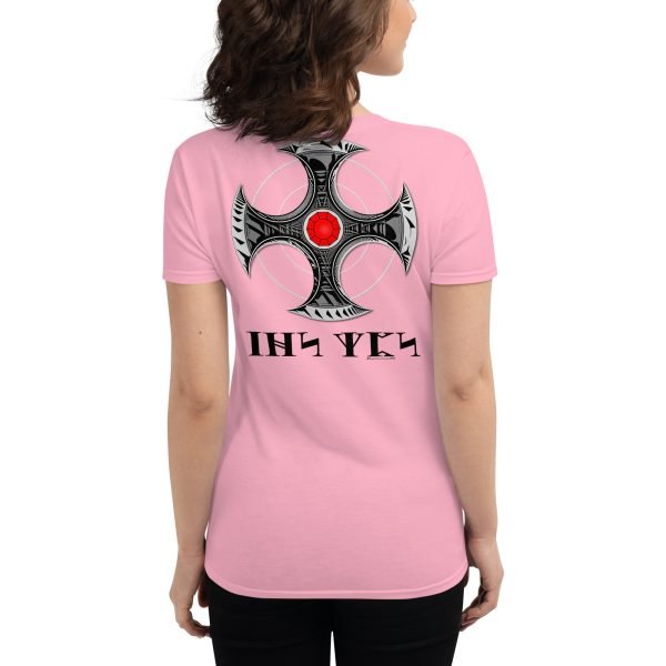 St. Cuthbert's Cross - Women's T-Shirt - Image 10