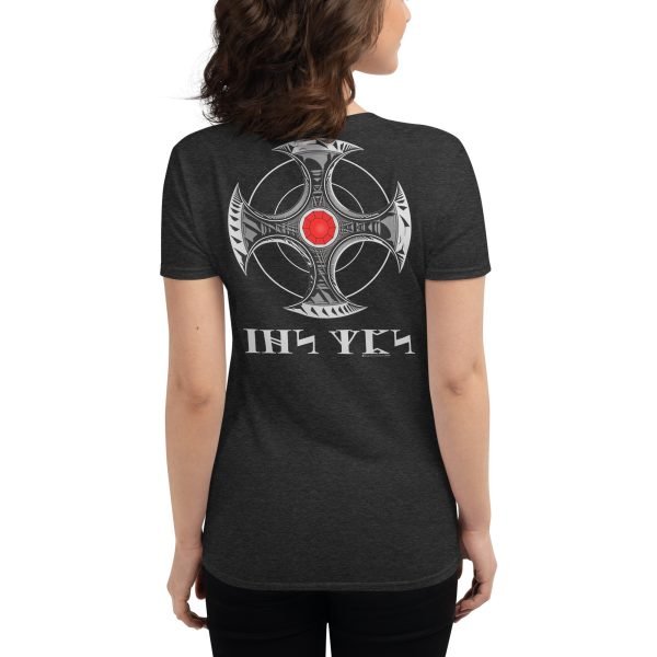 St. Cuthbert's Cross - Women's T-Shirt - Image 2