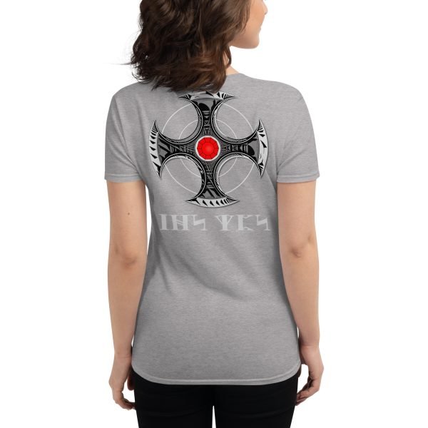 St. Cuthbert's Cross - Women's T-Shirt - Image 4