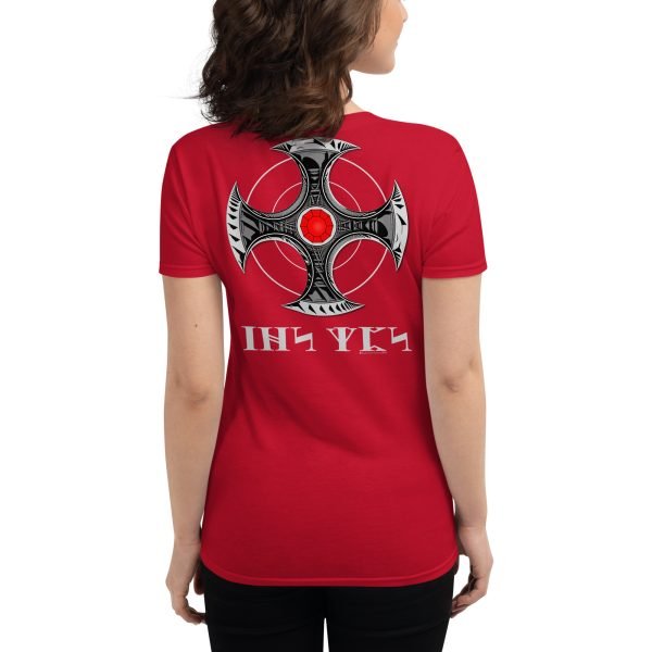 St. Cuthbert's Cross - Women's T-Shirt - Image 3